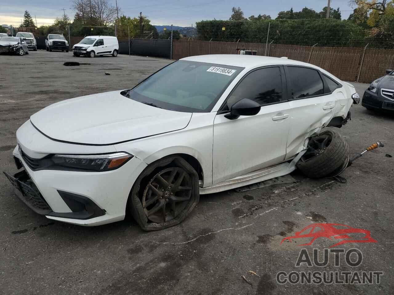 HONDA CIVIC 2023 - 2HGFE2F58PH515653