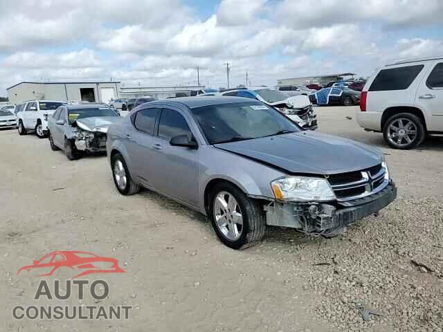 DODGE AVENGER 2013 - 1C3CDZAB6DN630768