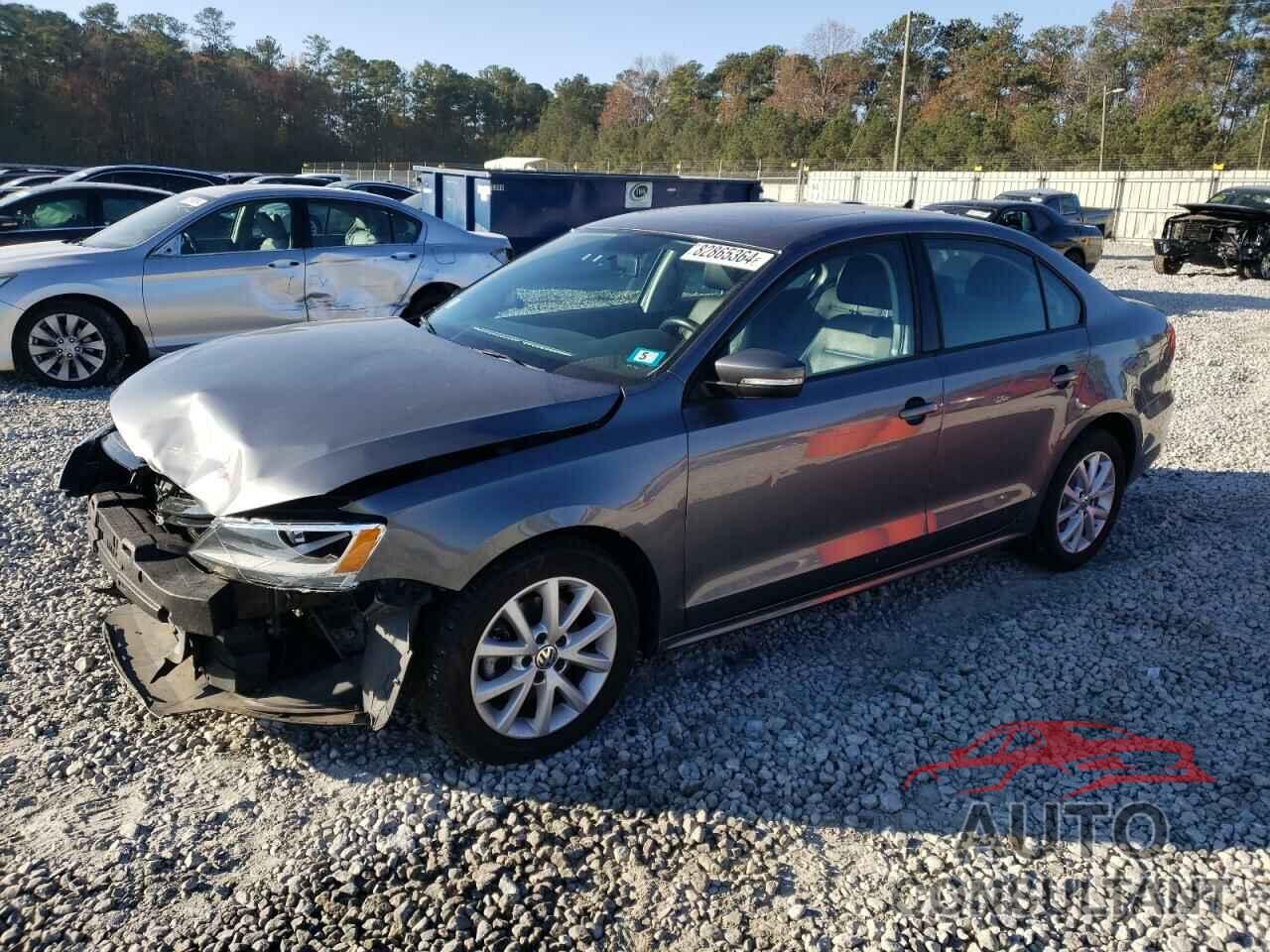 VOLKSWAGEN JETTA 2012 - 3VWDP7AJXCM352742