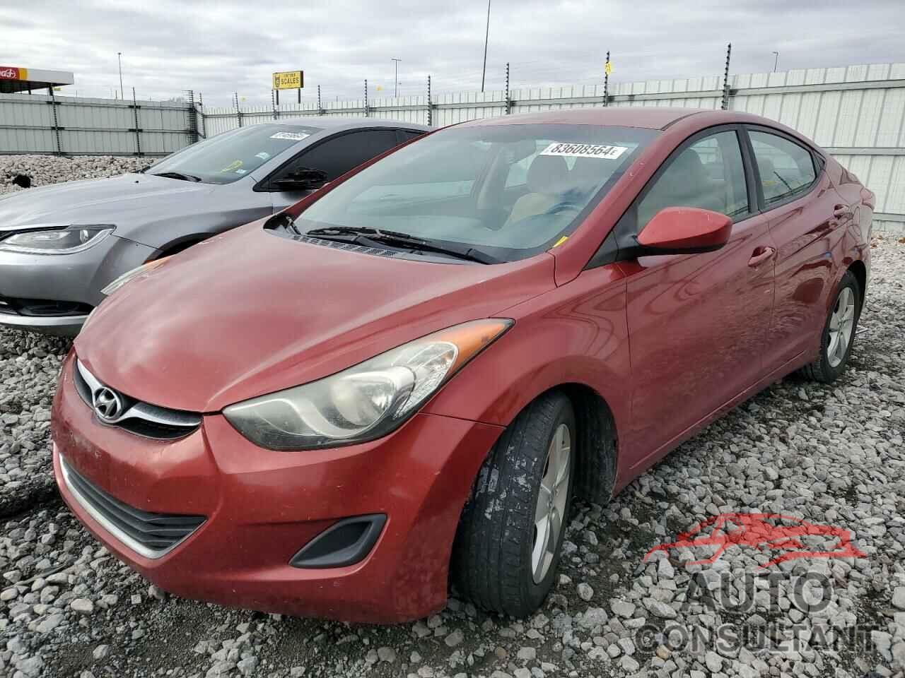 HYUNDAI ELANTRA 2011 - KMHDH4AE6BU168695