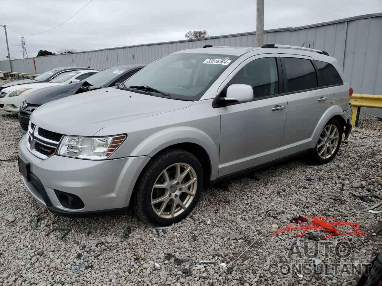 DODGE JOURNEY 2012 - 3C4PDDDG0CT252579
