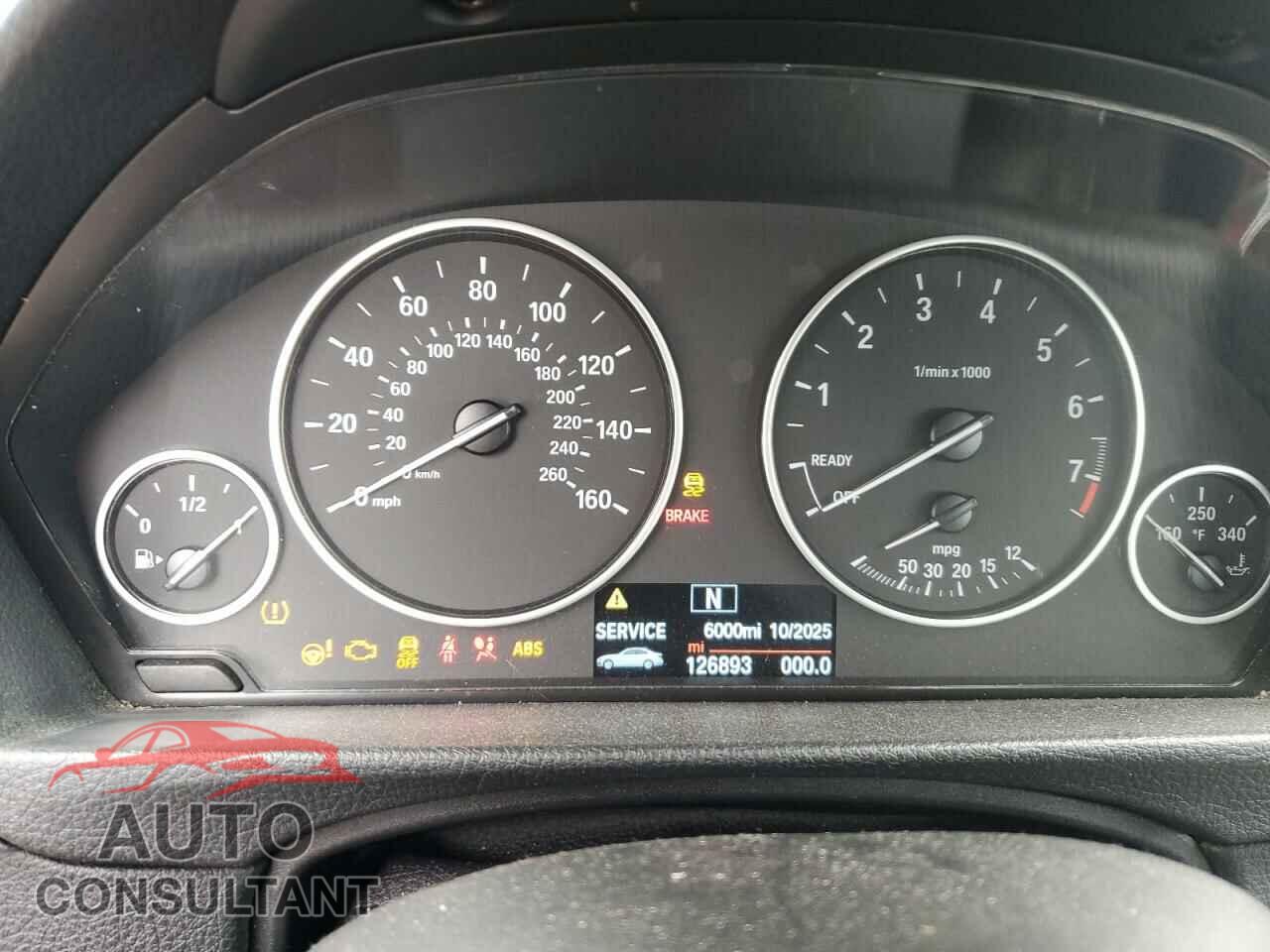 BMW 3 SERIES 2014 - WBA3B3C55EJ977908