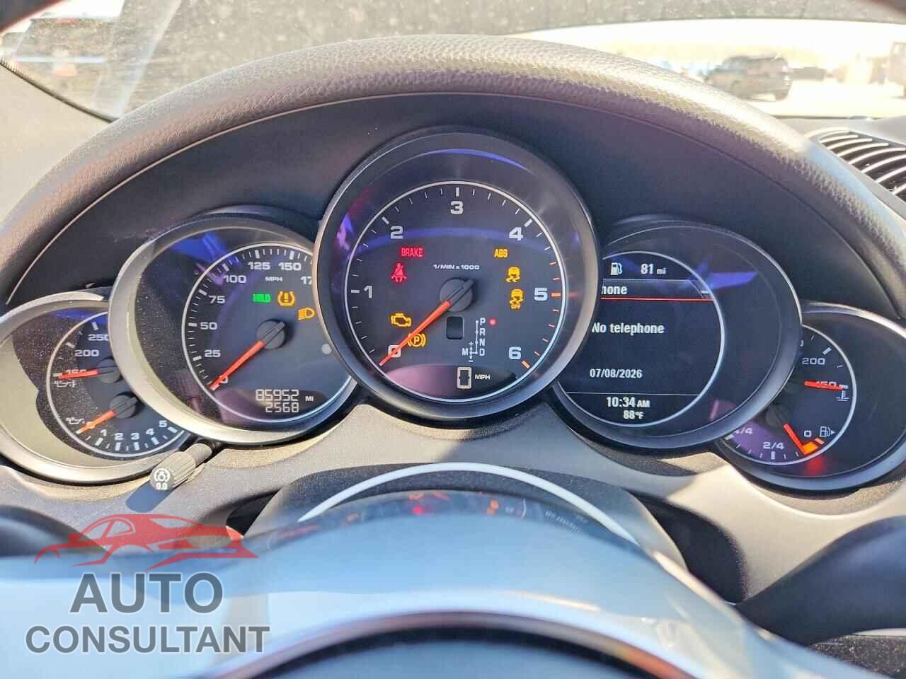 PORSCHE CAYENNE 2016 - WP1AF2A25GKA41476