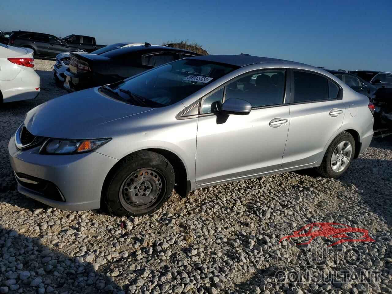HONDA CIVIC 2014 - 2HGFB2F54EH501500