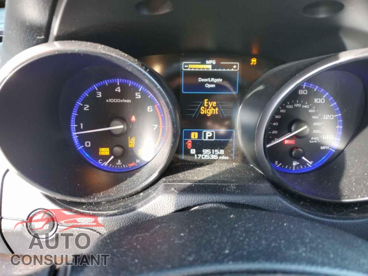 SUBARU OUTBACK 2016 - 4S4BSANC3G3326021
