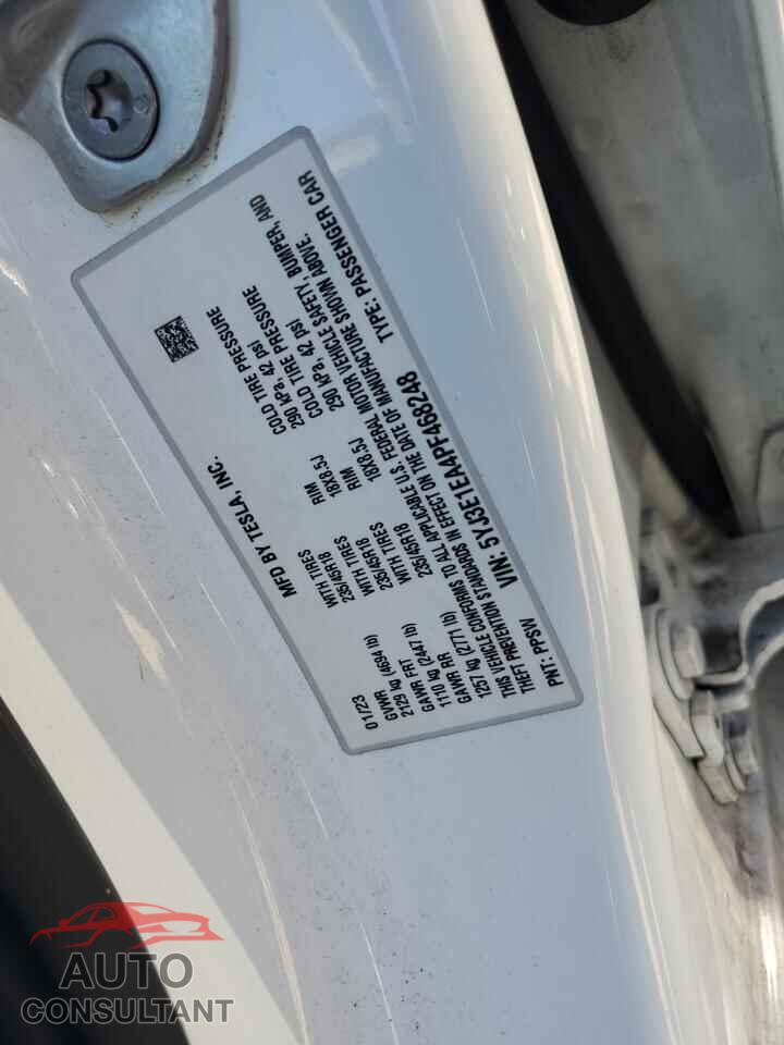TESLA MODEL 3 2023 - 5YJ3E1EA4PF468248