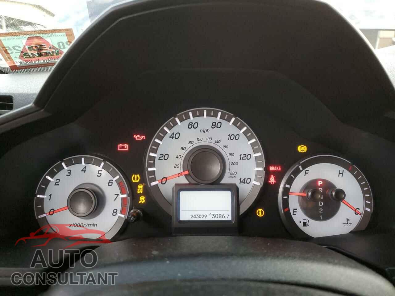 HONDA PILOT 2012 - 5FNYF4H95CB061930