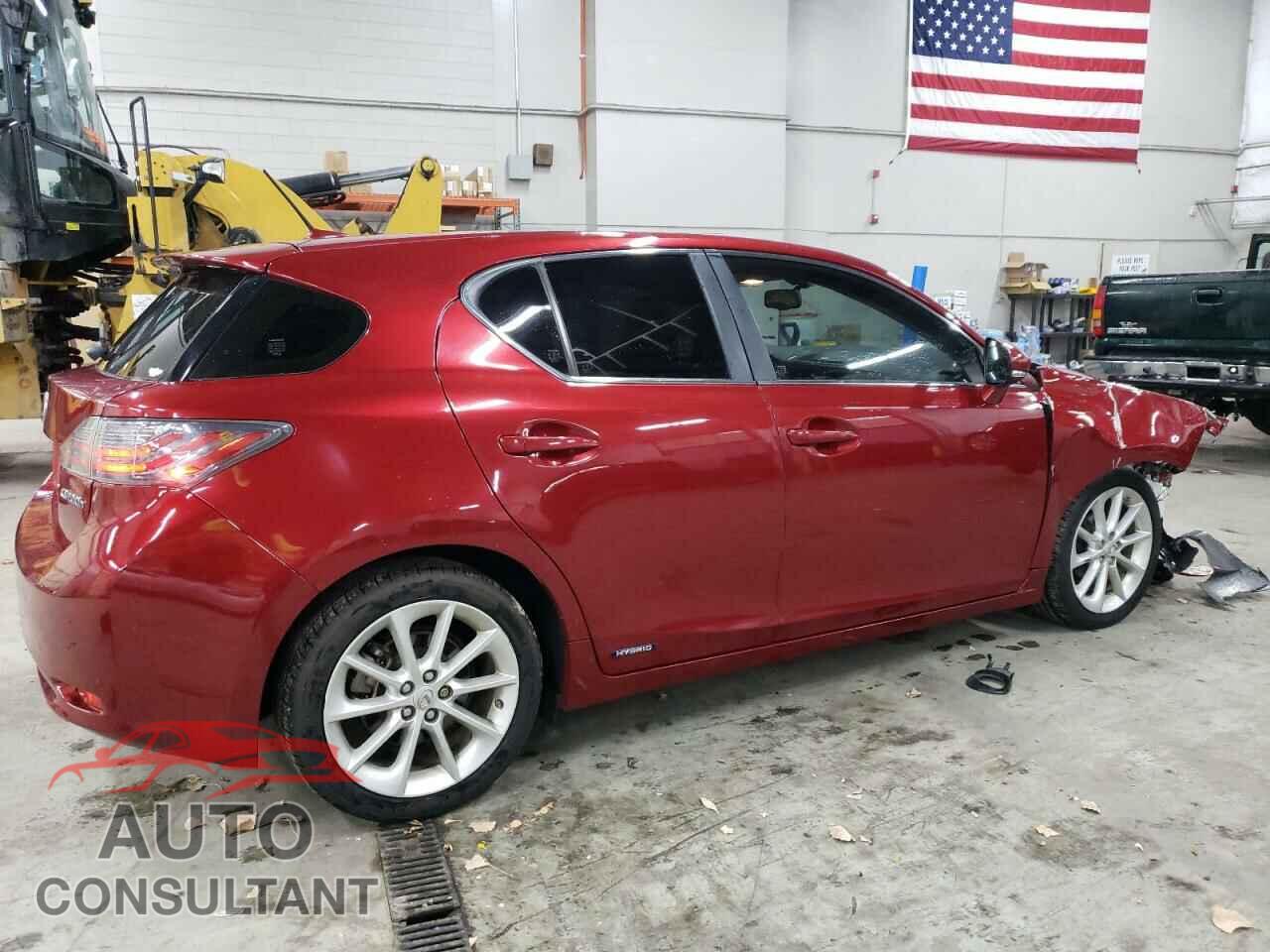 LEXUS CT 200 2012 - JTHKD5BH8C2073654