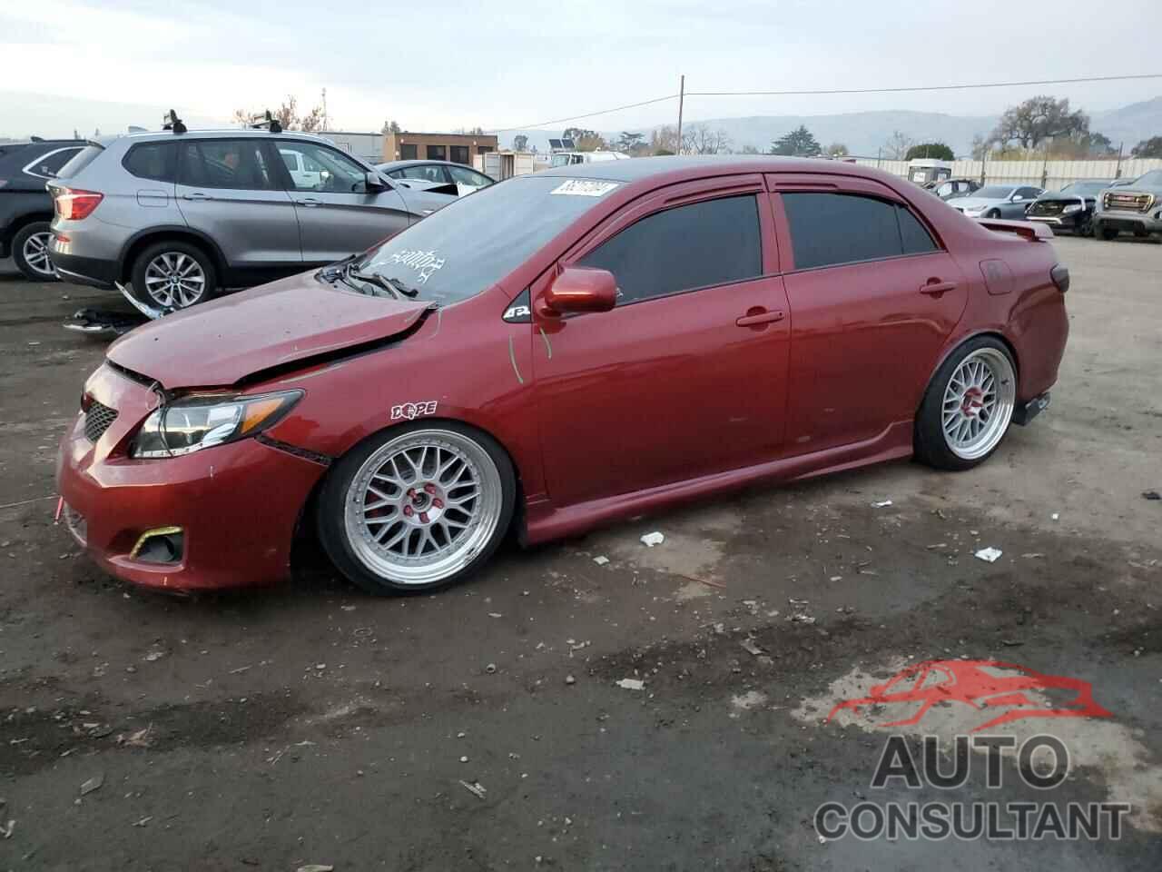 TOYOTA COROLLA 2009 - JTDBL40E299063208
