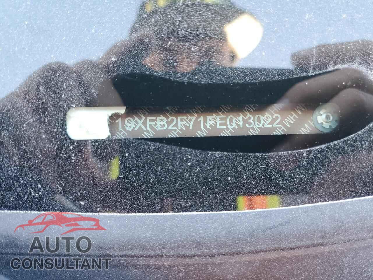 HONDA CIVIC 2015 - 19XFB2F71FE013022