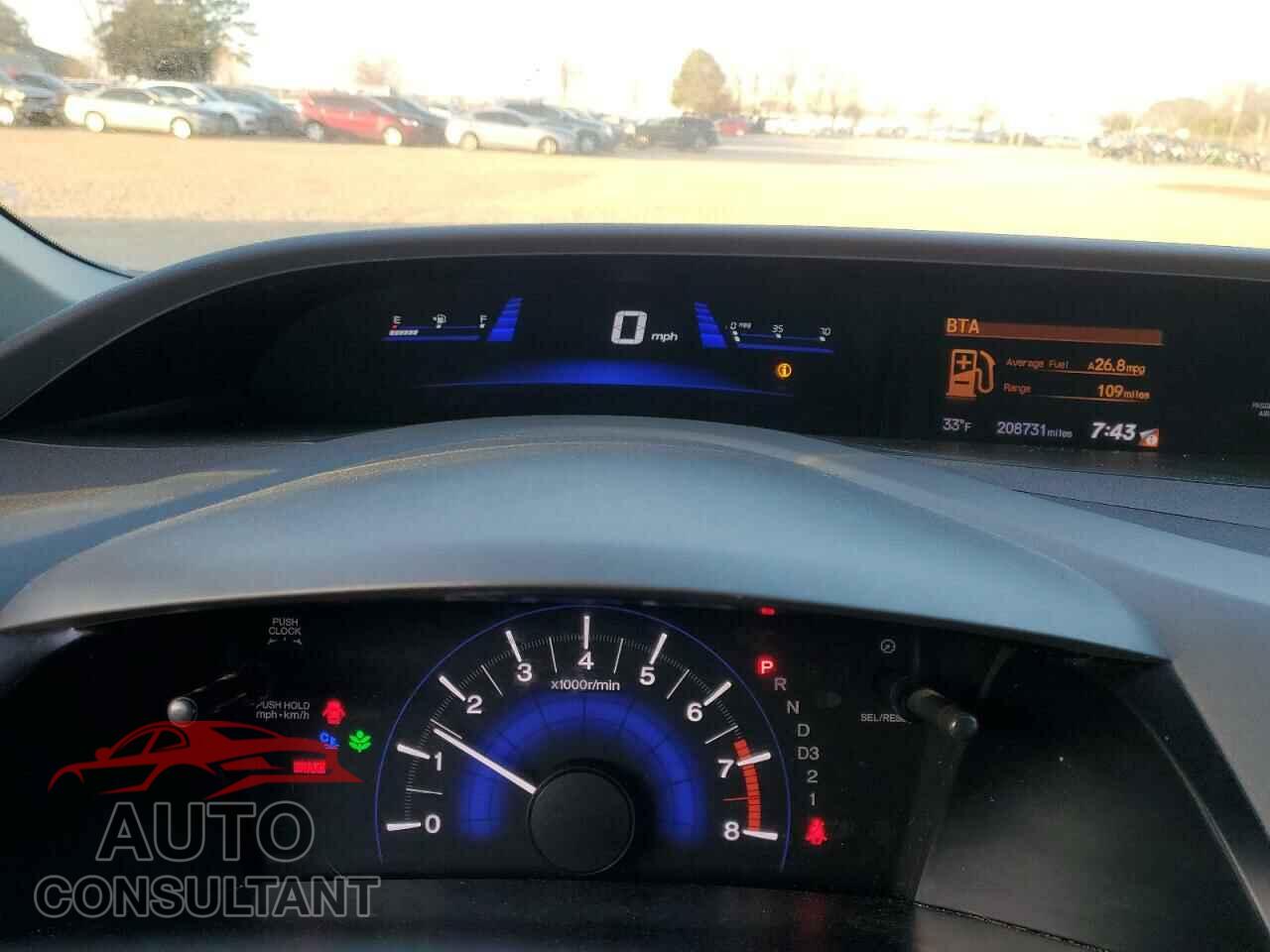 HONDA CIVIC 2012 - 19XFB2F94CE023069