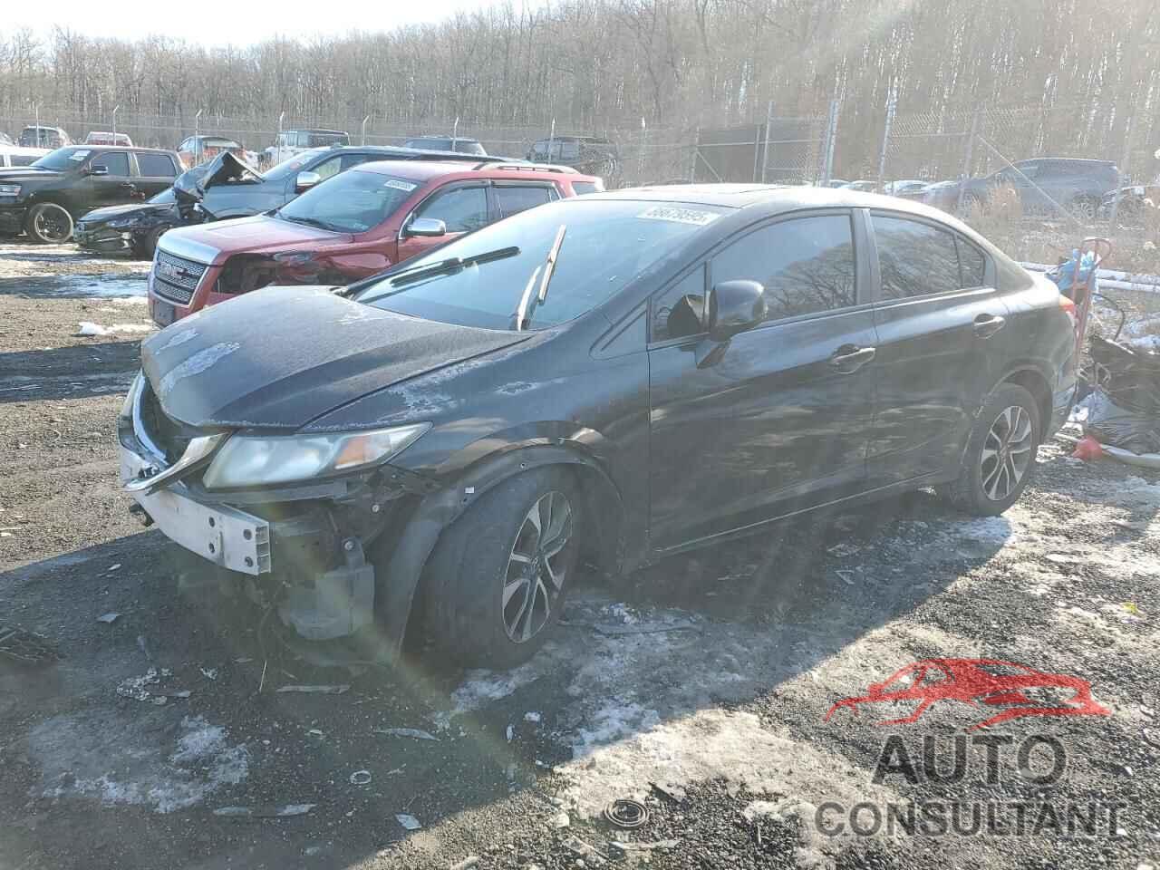 HONDA CIVIC 2013 - 2HGFB2F90DH502824