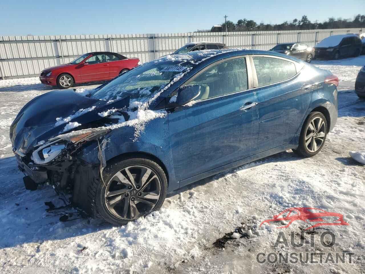 HYUNDAI ELANTRA 2014 - KMHDH4AE2EU032293