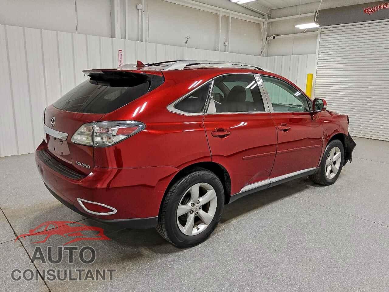 LEXUS RX350 2012 - 2T2BK1BA6CC131776