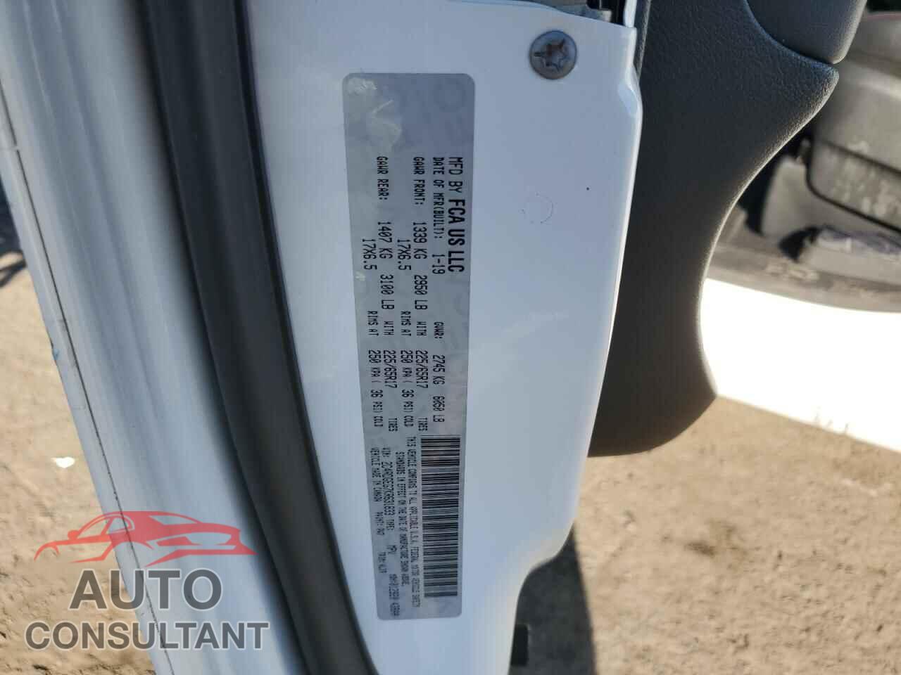 DODGE CARAVAN 2019 - 2C4RDGEG7KR631833