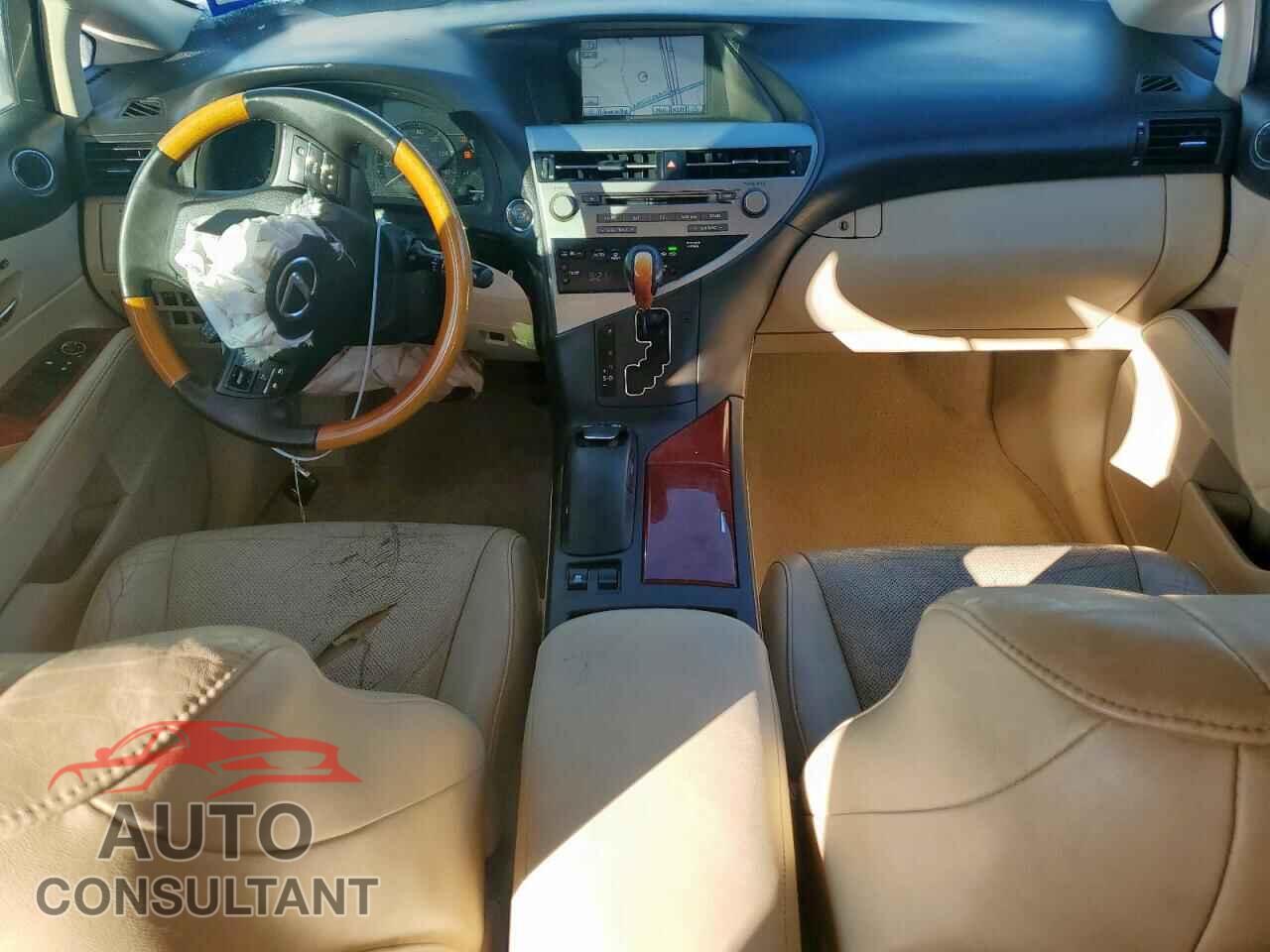 LEXUS RX350 2012 - 2T2ZK1BA0CC072464