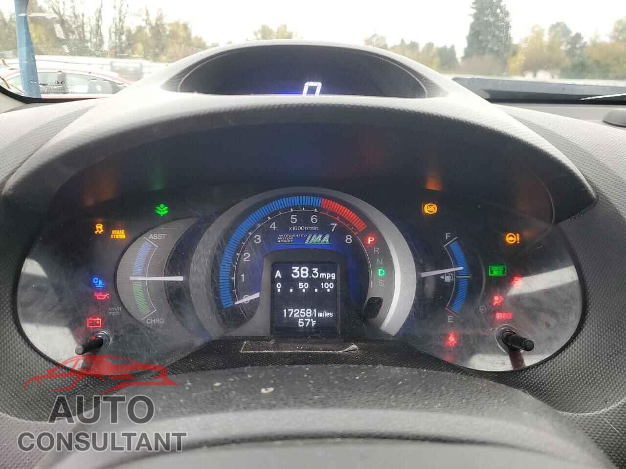 HONDA INSIGHT 2011 - JHMZE2H77BS003733