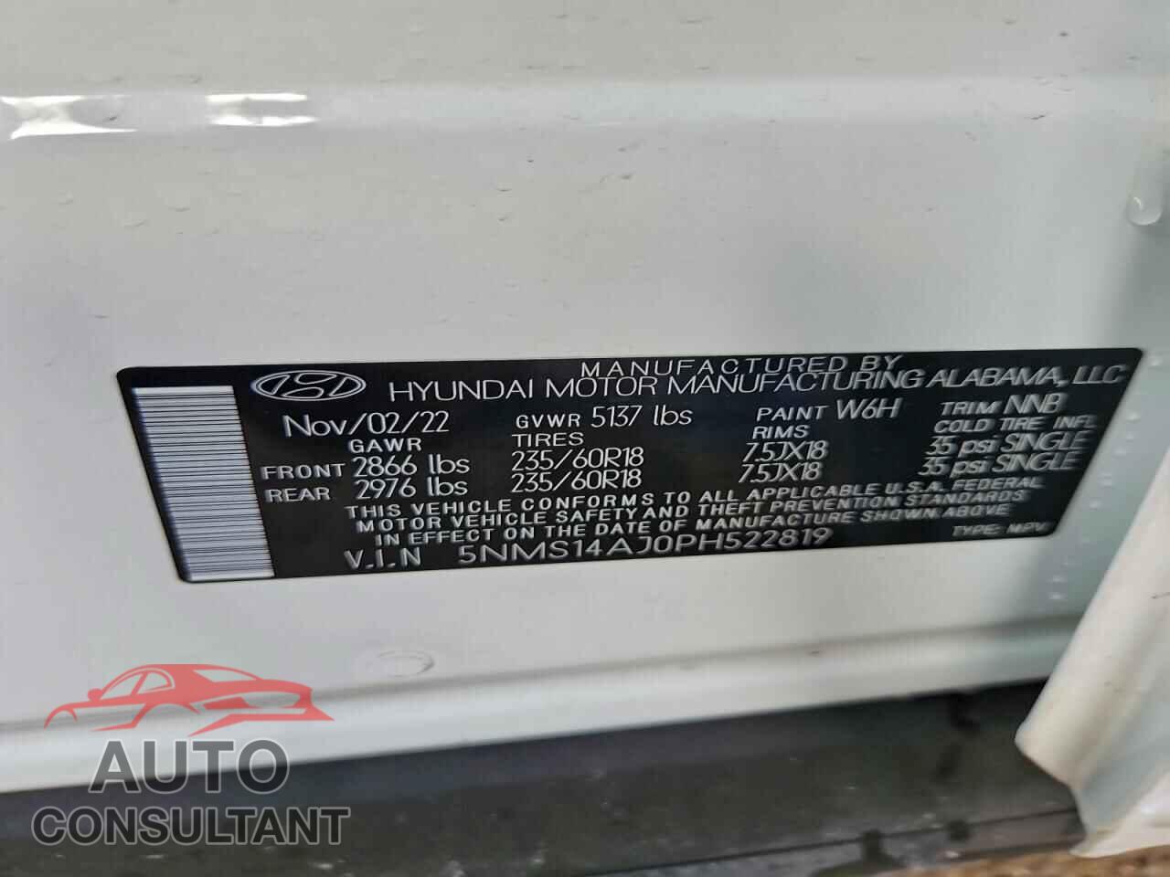 HYUNDAI SANTA FE 2023 - 5NMS14AJ0PH522819