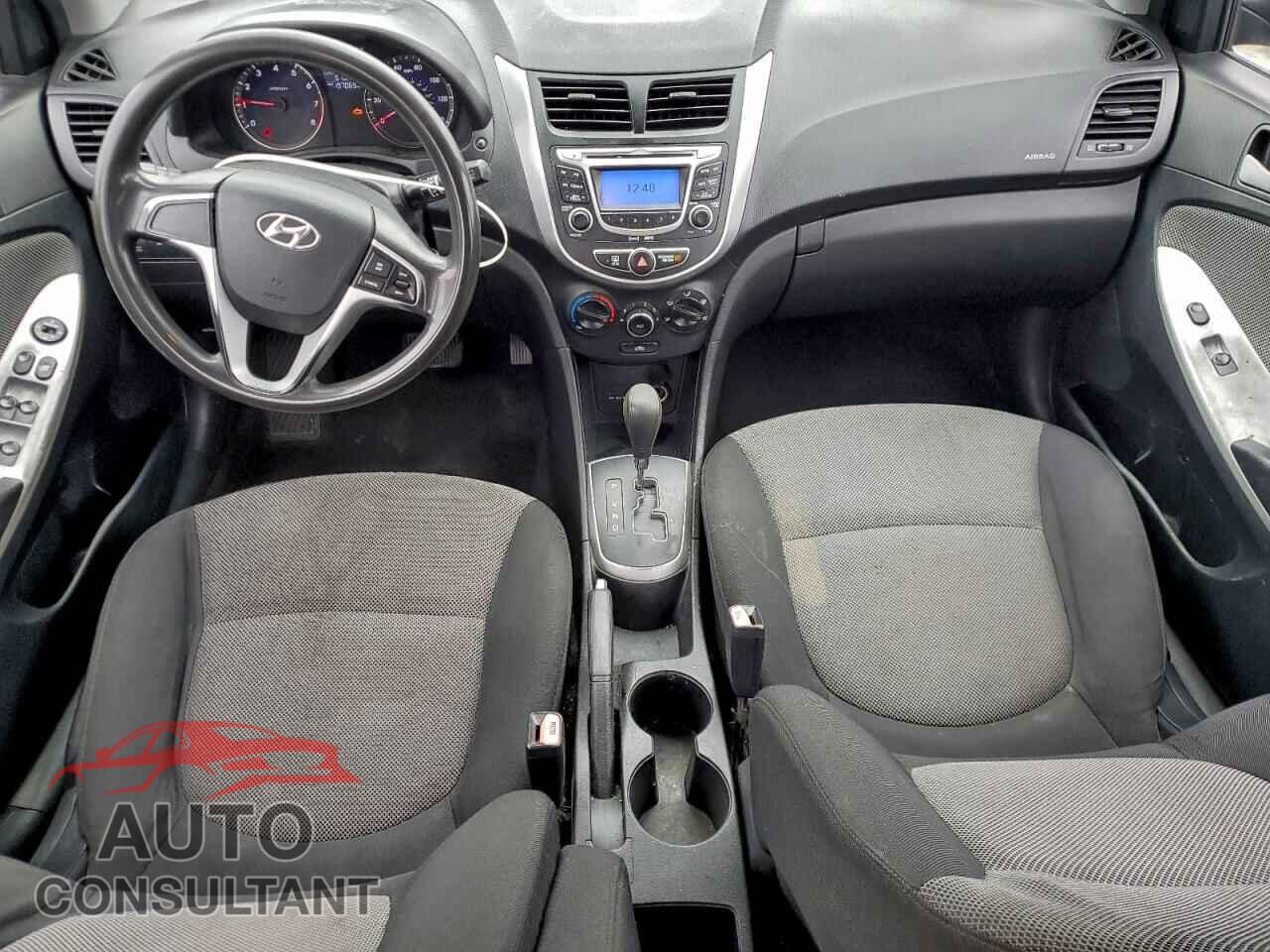 HYUNDAI ACCENT 2012 - KMHCT5AE4CU009188