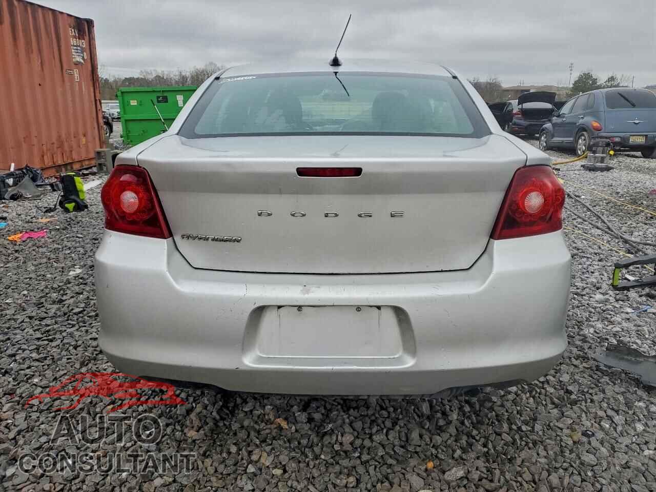 DODGE AVENGER 2012 - 1C3CDZCB7CN182018