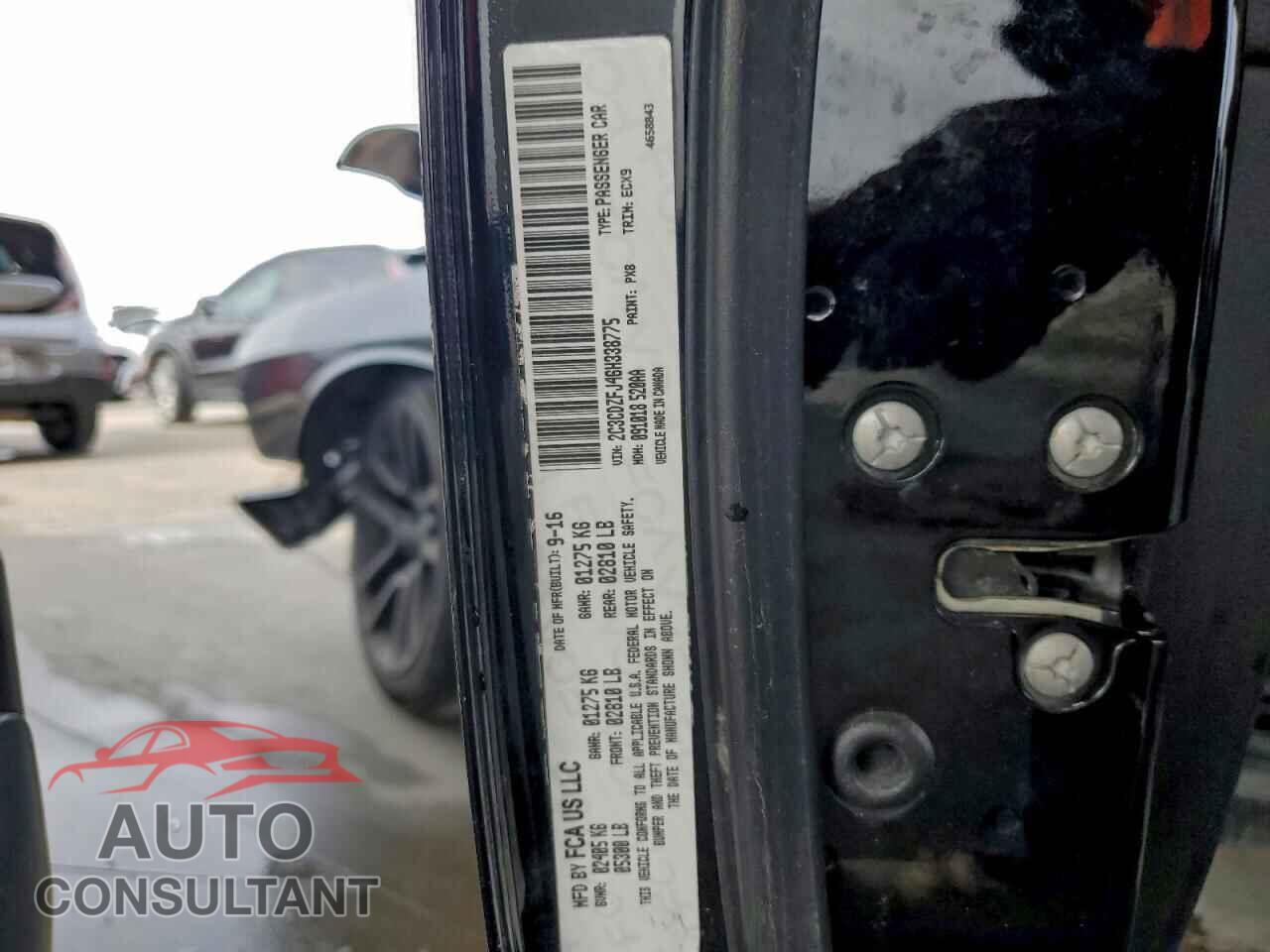 DODGE CHALLENGER 2016 - 2C3CDZFJ4GH338775