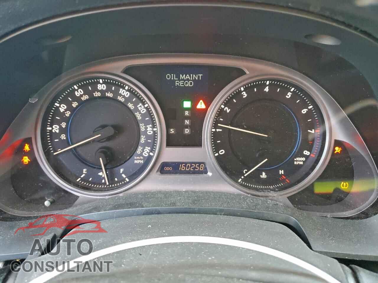 LEXUS IS 2010 - JTHBF5C22A5117311