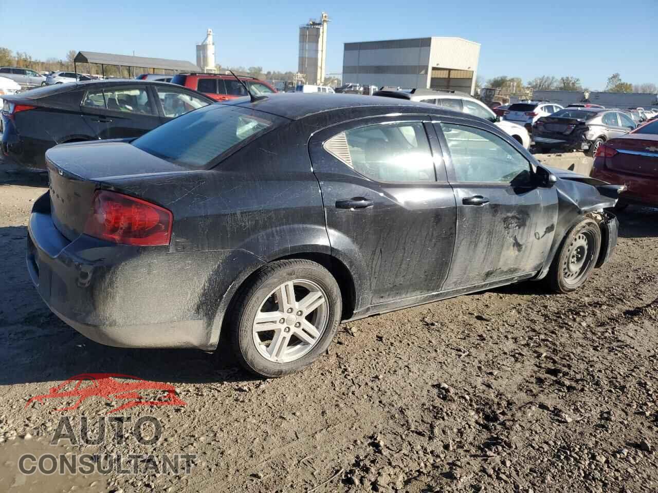 DODGE AVENGER 2012 - 1C3CDZCB8CN166071