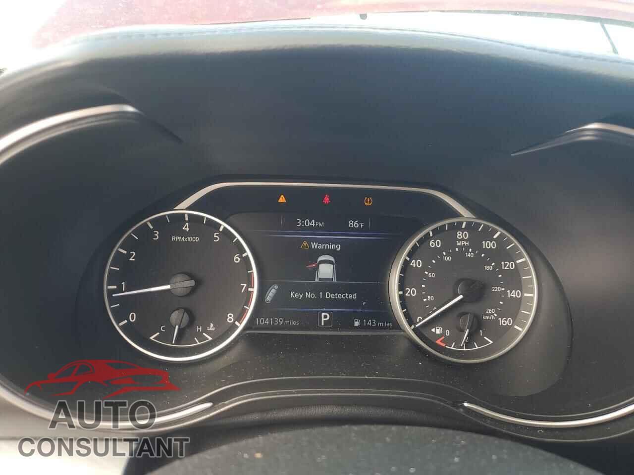 NISSAN MAXIMA 2017 - 1N4AA6AP2HC454461