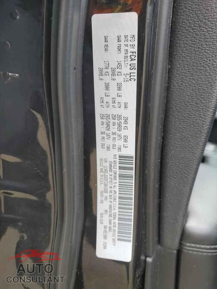 DODGE DURANGO 2015 - 1C4RDJDG5FC801698