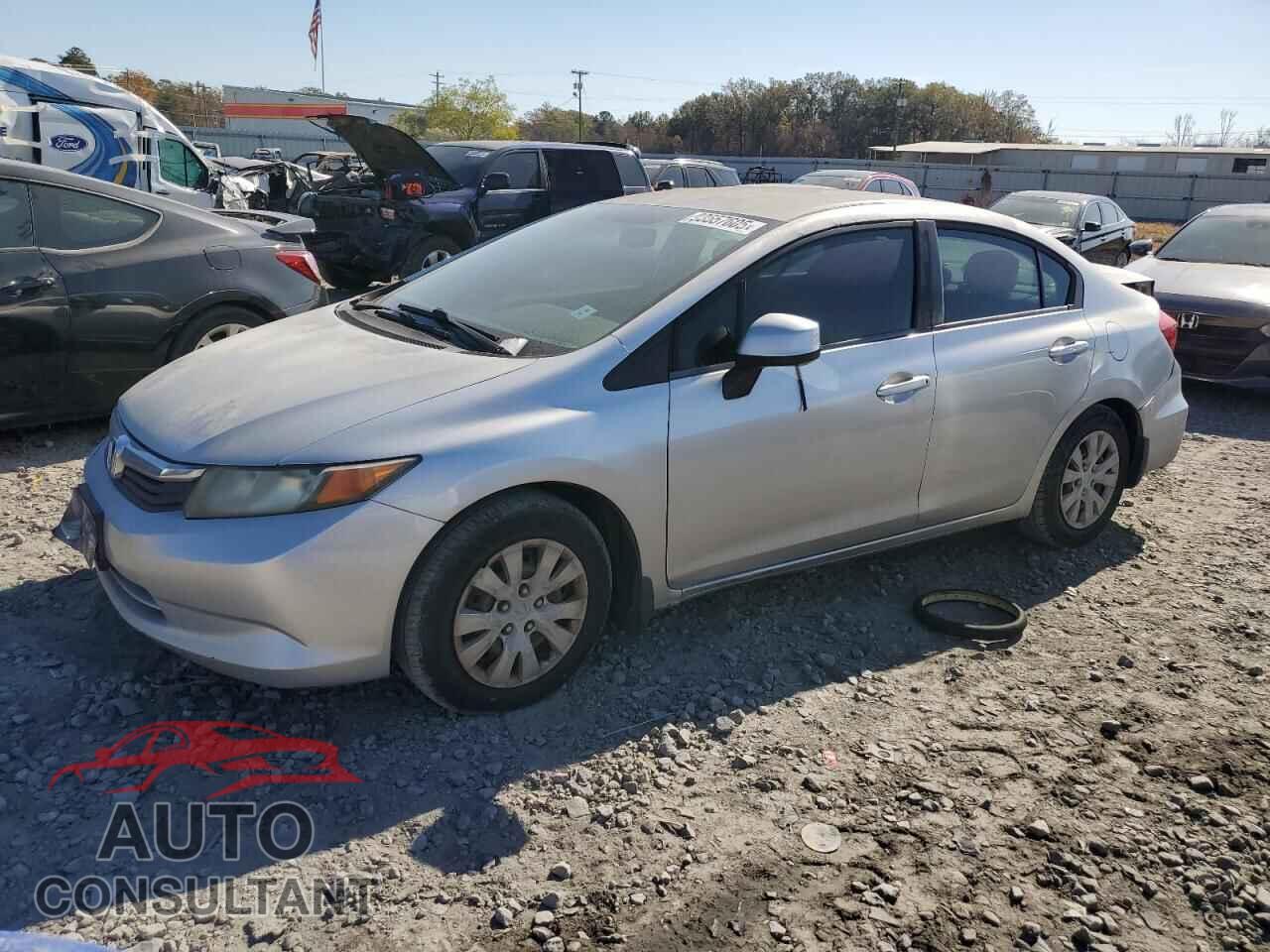 HONDA CIVIC 2012 - 2HGFB2F51CH314132