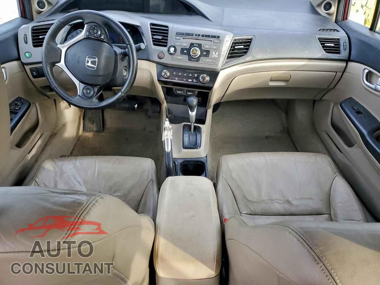 HONDA CIVIC 2012 - 2HGFB2F92CH534186