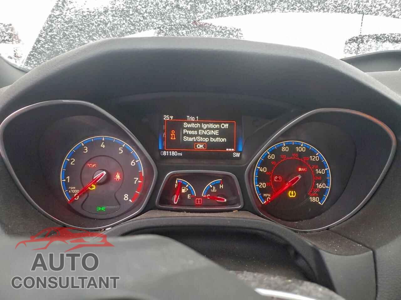 FORD FOCUS 2017 - WF0DP3TH2H4120237