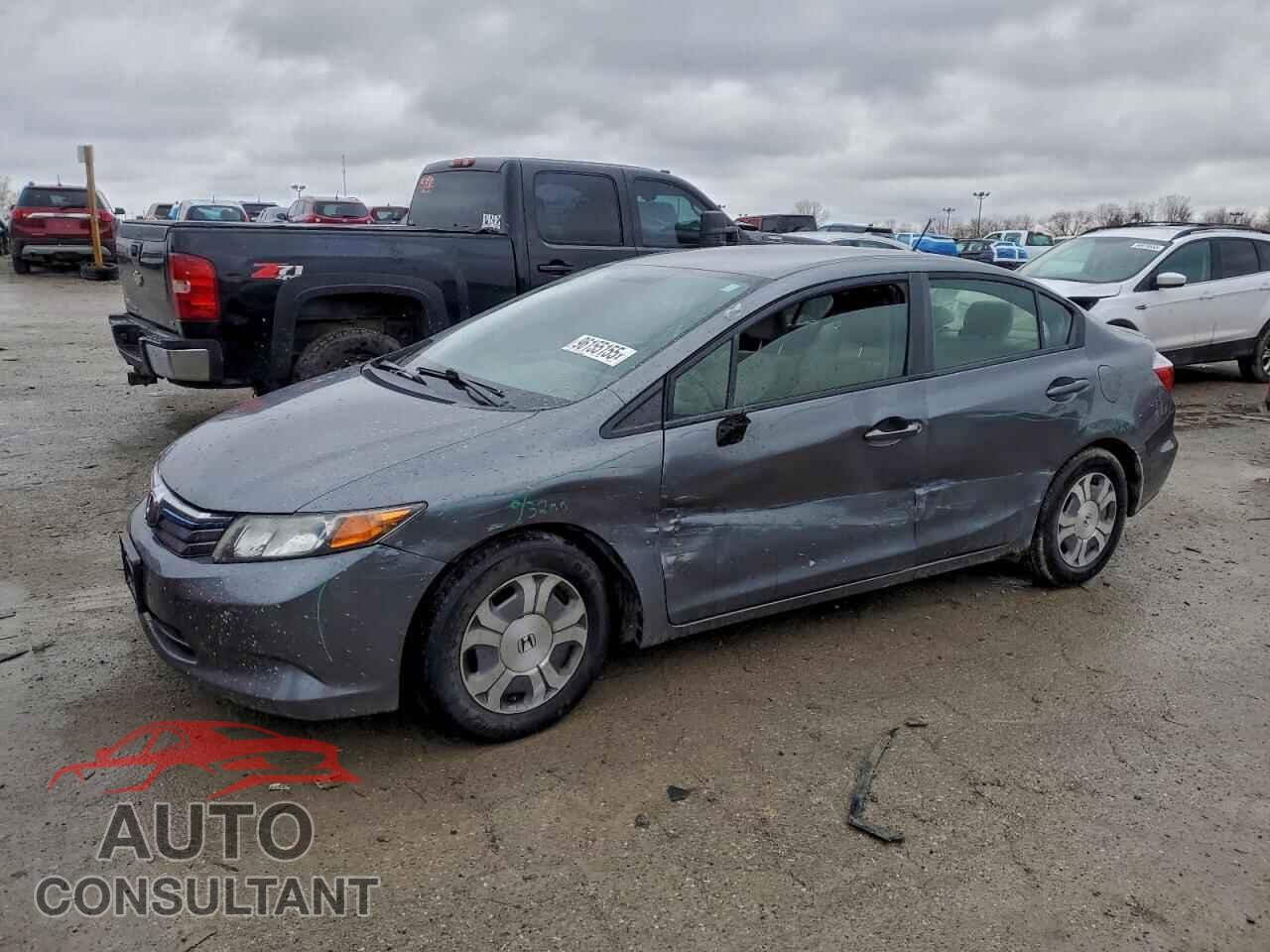 HONDA CIVIC 2012 - JHMFB4F22CS006698