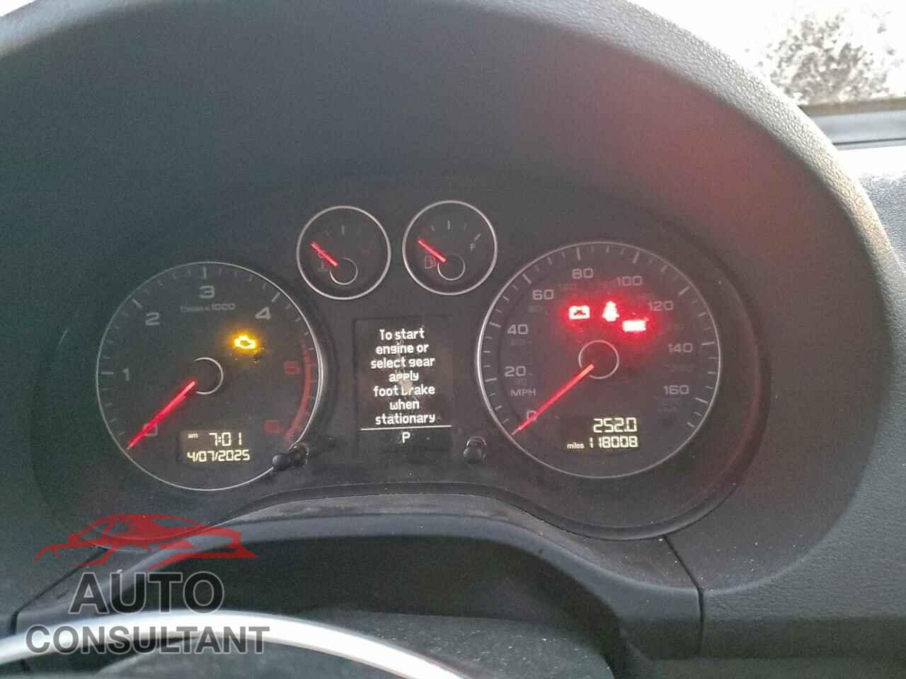 AUDI A3 2012 - WAUKJAFM3CA016856