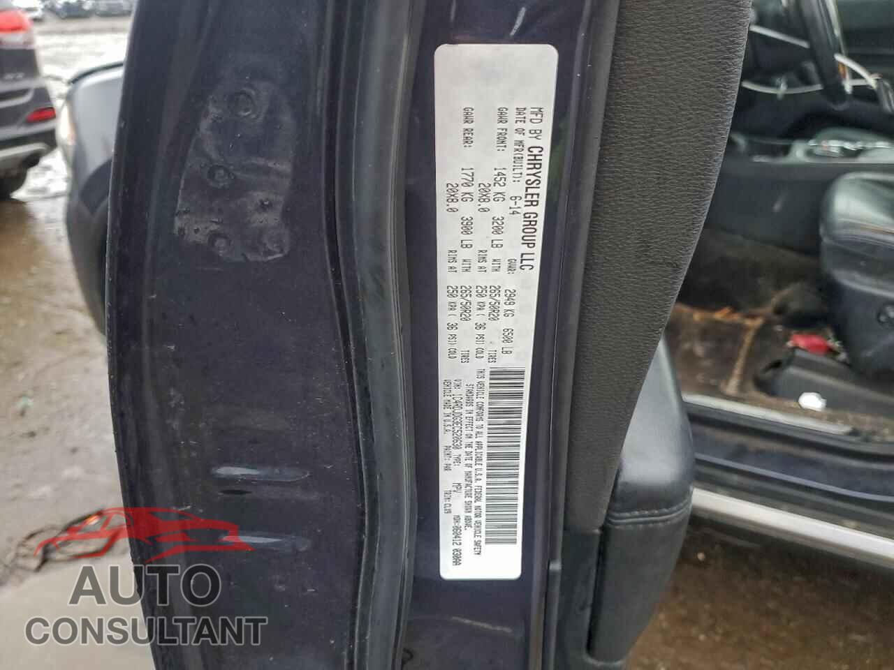 DODGE DURANGO 2014 - 1C4RDJDG3EC520630