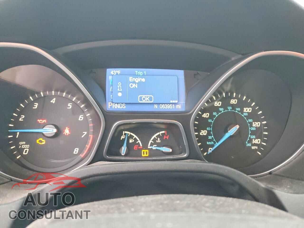 FORD FOCUS 2014 - 1FADP3F27EL398889