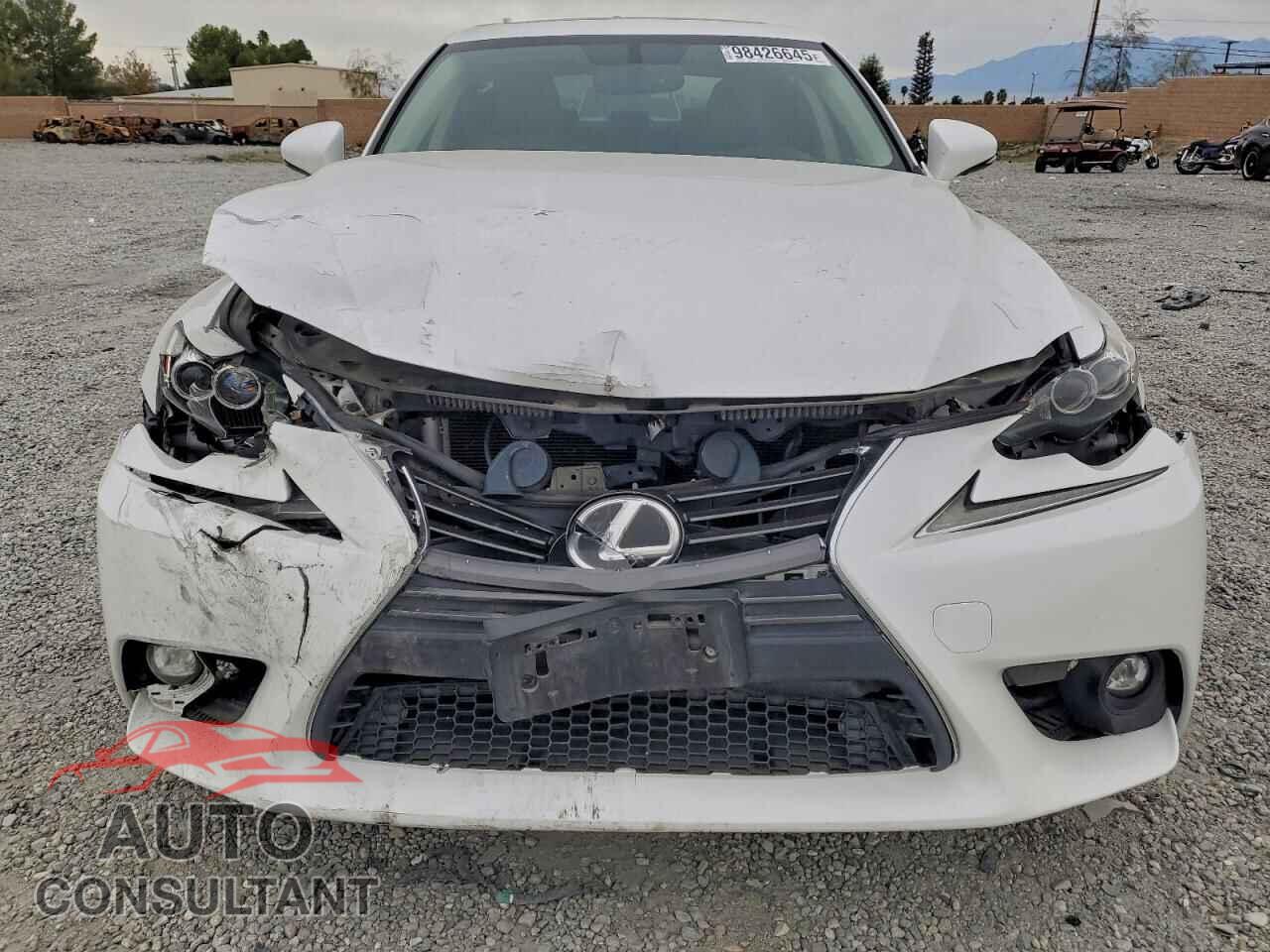 LEXUS IS 2015 - JTHBF1D29F5077887
