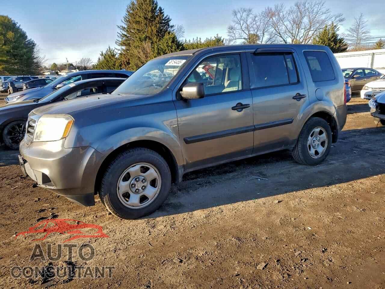 HONDA PILOT 2012 - 5FNYF3H25CB026432