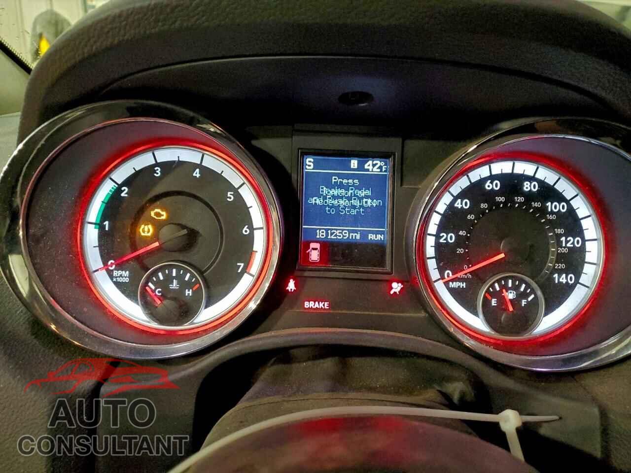 DODGE DURANGO 2011 - 1D4RE4GG6BC667985