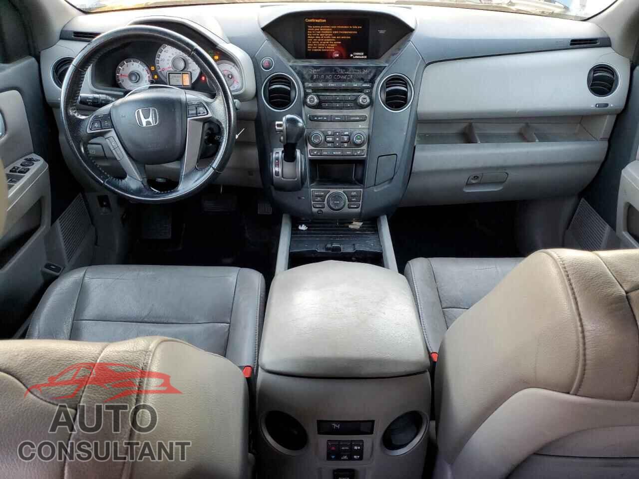 HONDA PILOT 2012 - 5FNYF3H74CB004322
