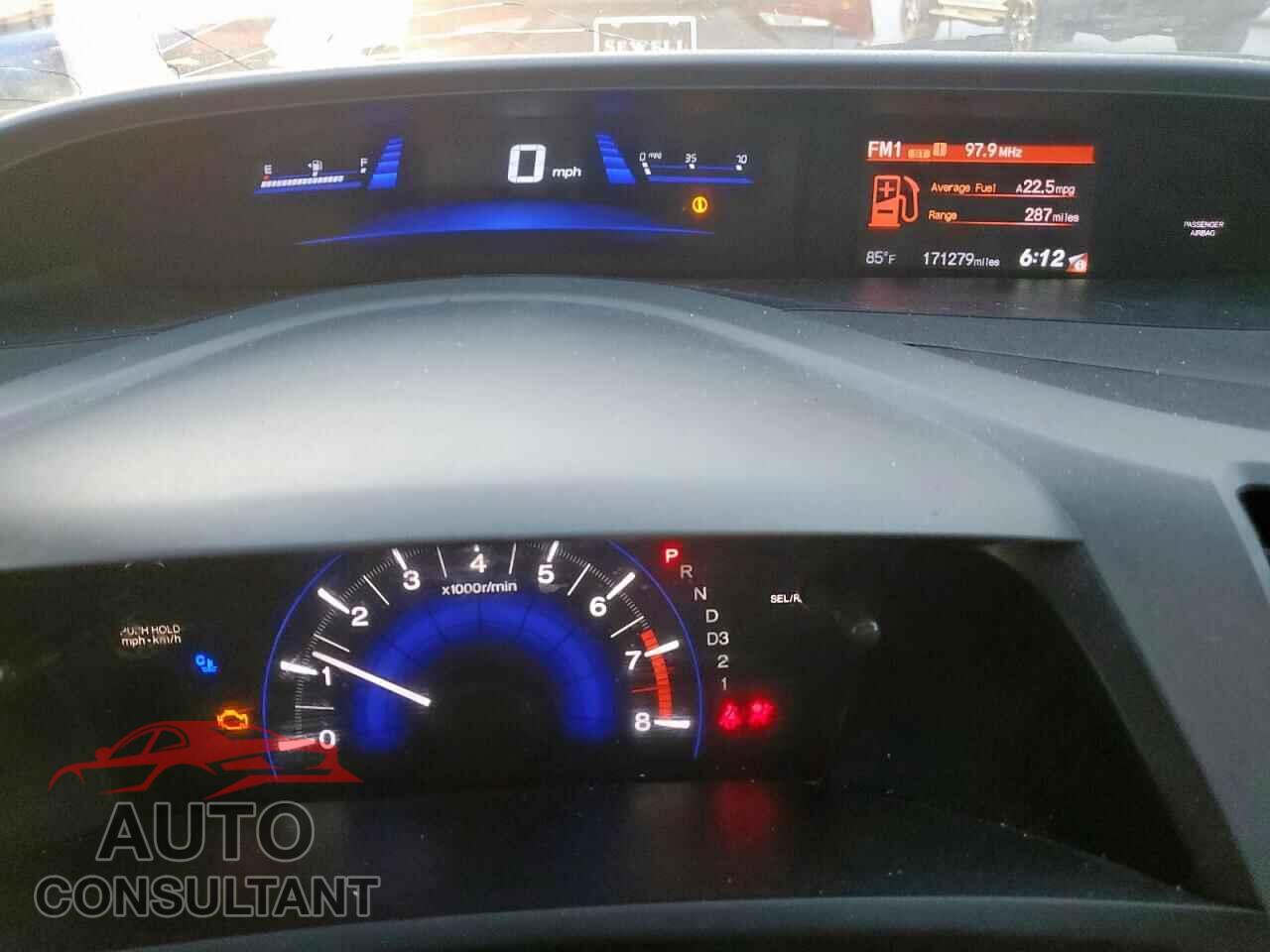 HONDA CIVIC 2012 - 19XFB2F92CE052425