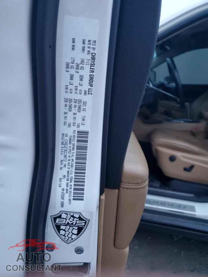 DODGE DURANGO 2012 - 1C4SDJET6CC100712