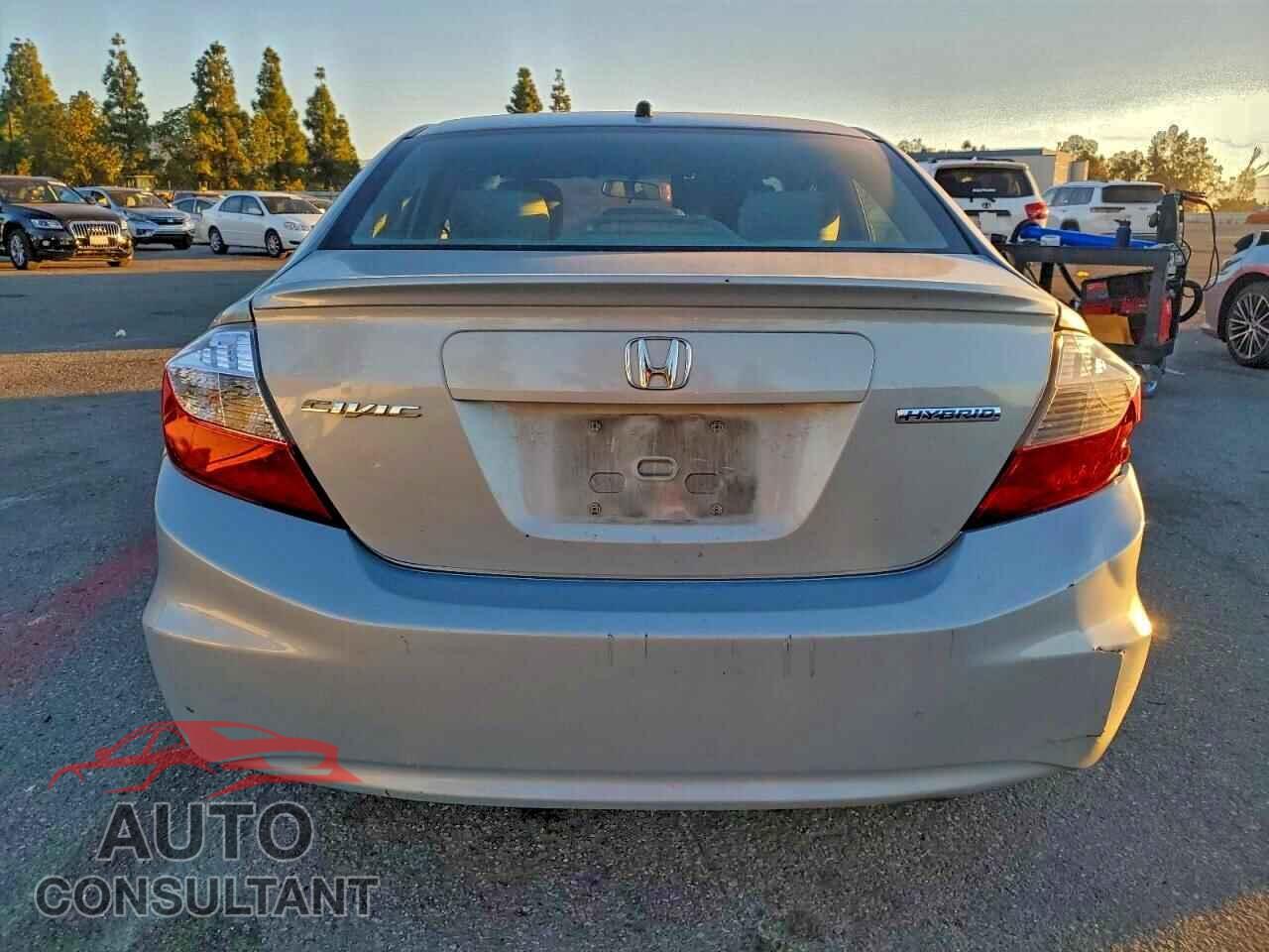 HONDA CIVIC 2012 - JHMFB4F38CS008271