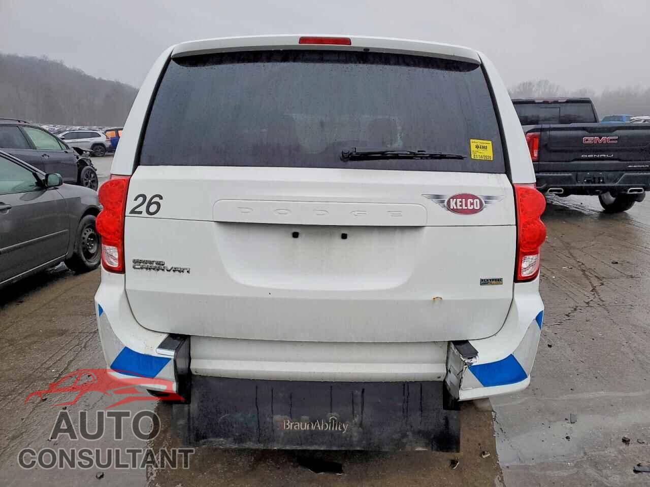 DODGE CARAVAN 2016 - 2C4RDGBG5GR320462