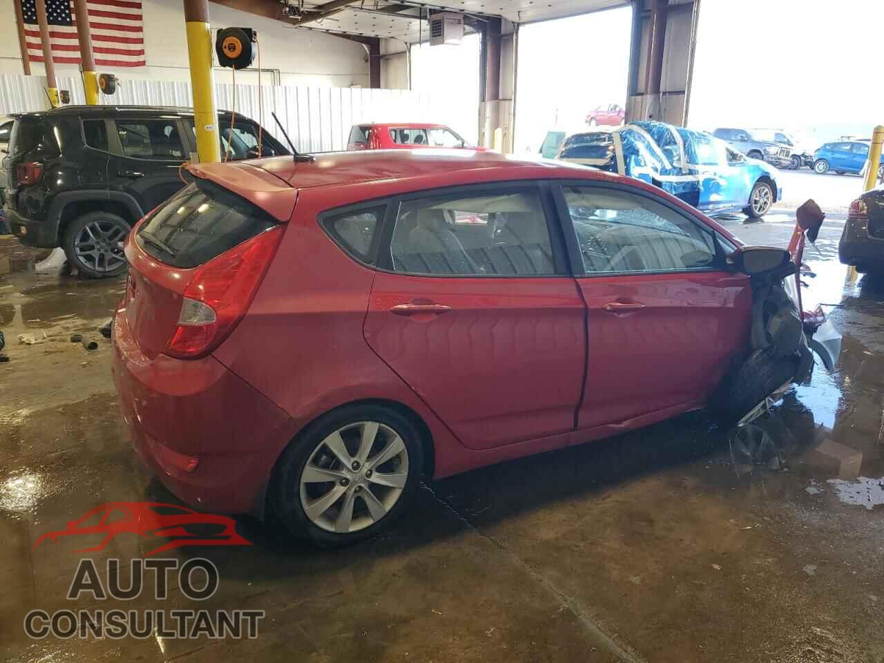 HYUNDAI ACCENT 2013 - KMHCU5AE5DU104485