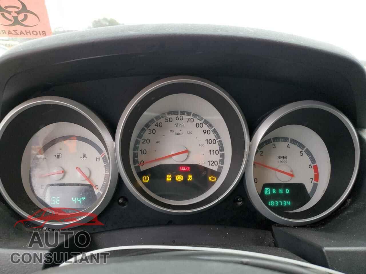 DODGE CARAVAN 2009 - 1D8HN44E09B505878