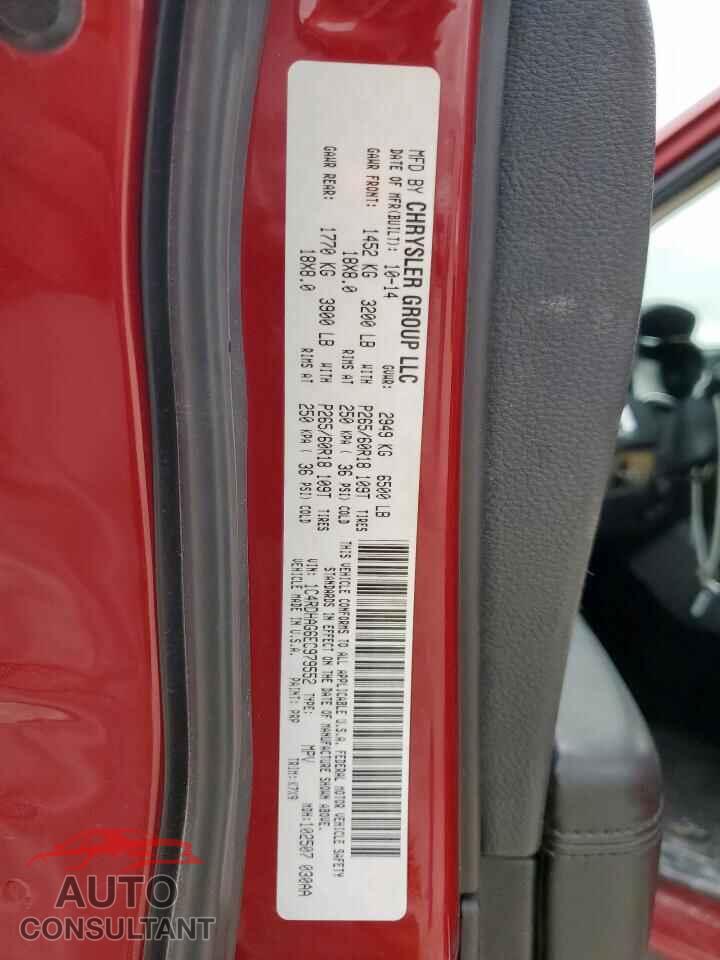DODGE DURANGO 2014 - 1C4RDHAG6EC979552