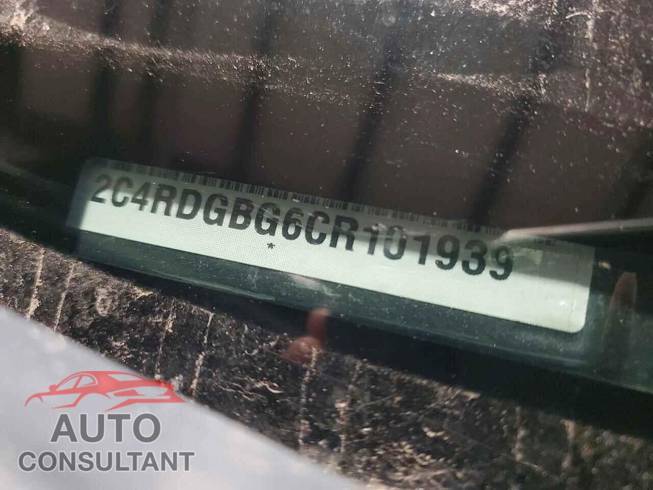 DODGE CARAVAN 2012 - 2C4RDGBG6CR101939