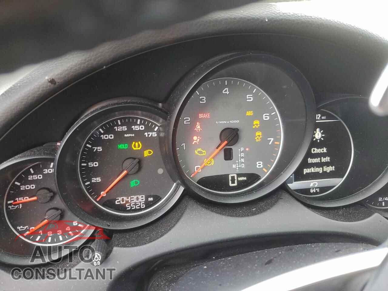 PORSCHE CAYENNE 2017 - WP1AB2A23HLA51205