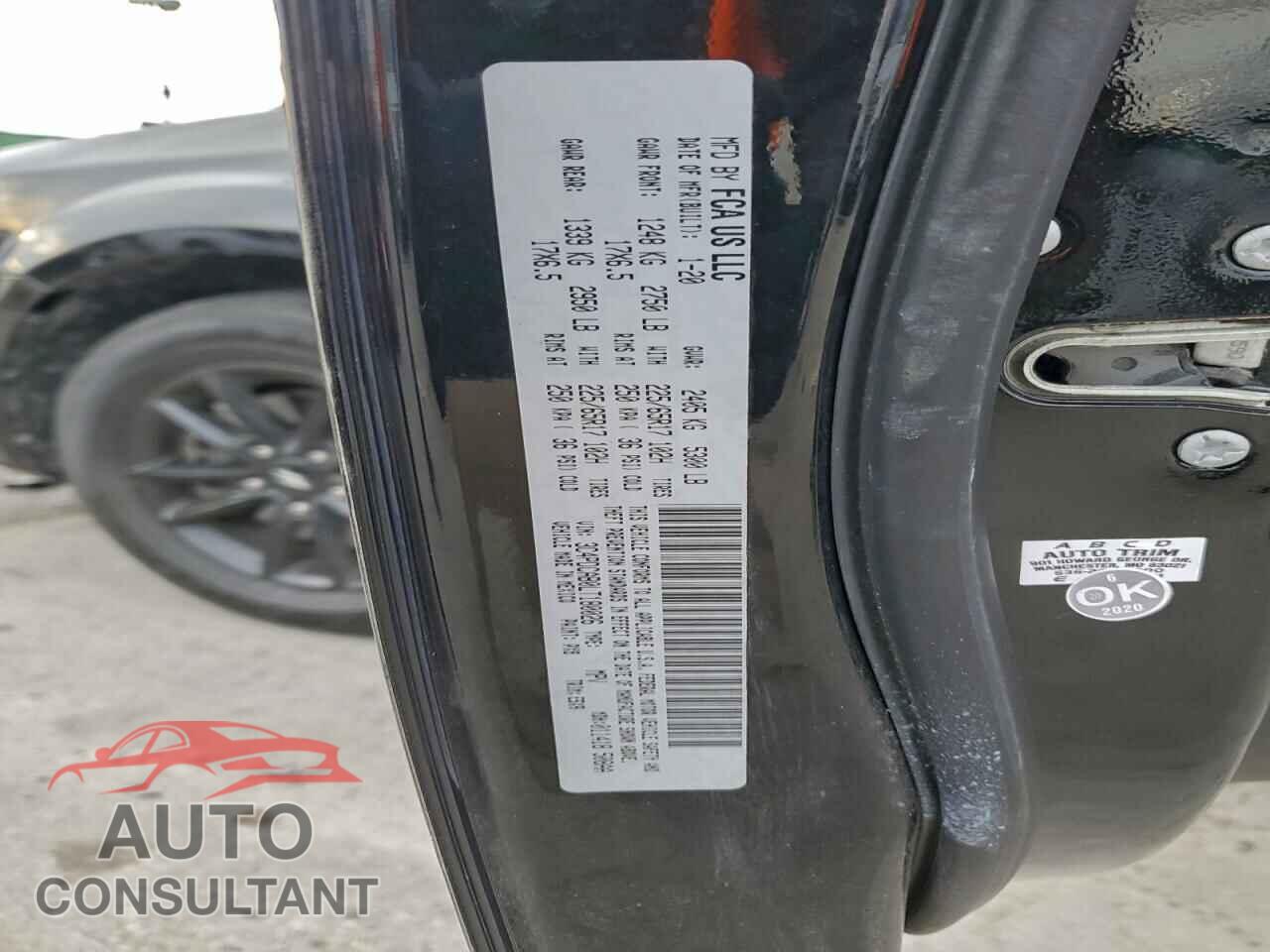 DODGE JOURNEY 2020 - 3C4PDCAB0LT180026